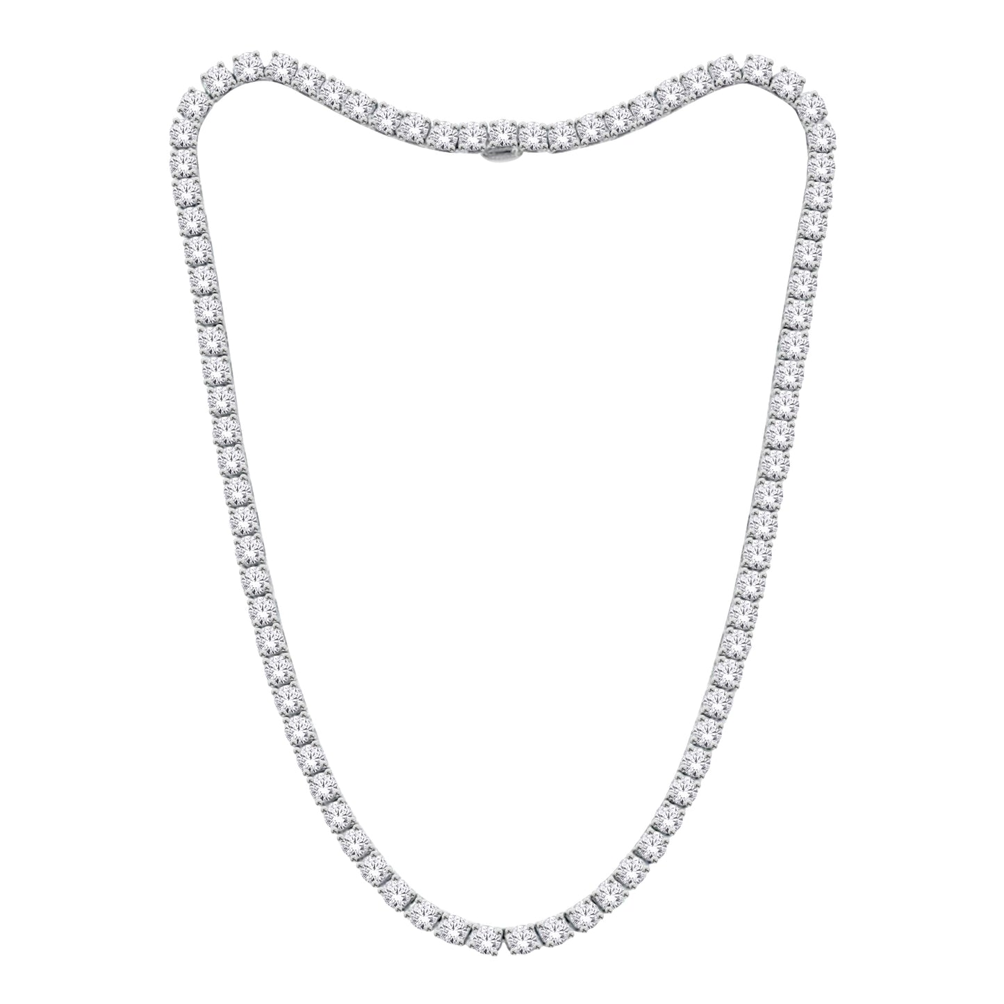 Lab Grown Diamond Tennis Necklace