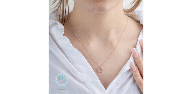 Diamond Star Necklace