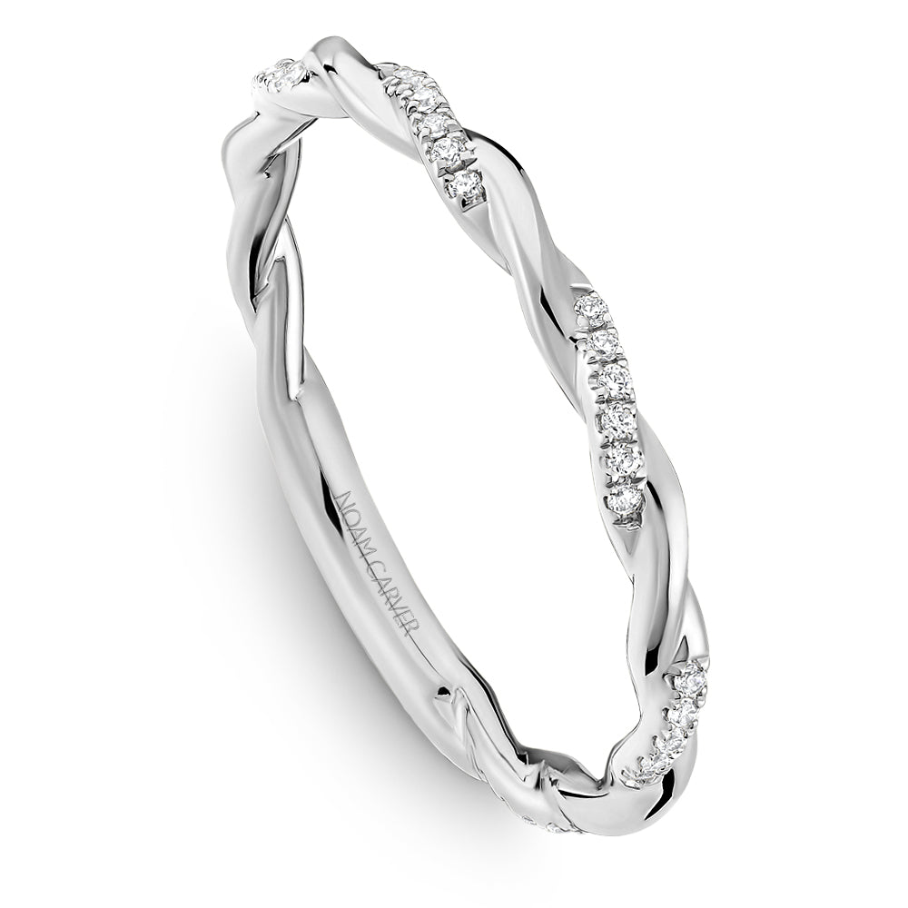 Noam Carver Lab Diamond Twisted Band