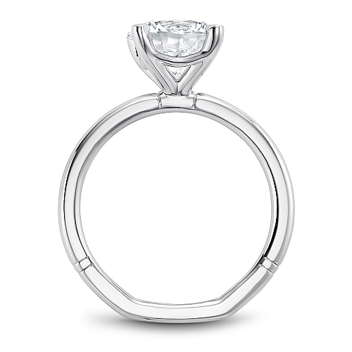 Noam Carver "Atelier" Round Center Solitaire Engagement Ring