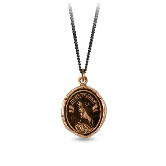 Struggle and Emerge Pyrrha Talisman Necklace