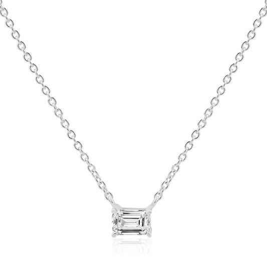 Miss Mimi Emerald Cut Necklace