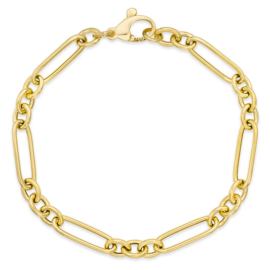 Miss Mimi Paperclip Link Bracelet