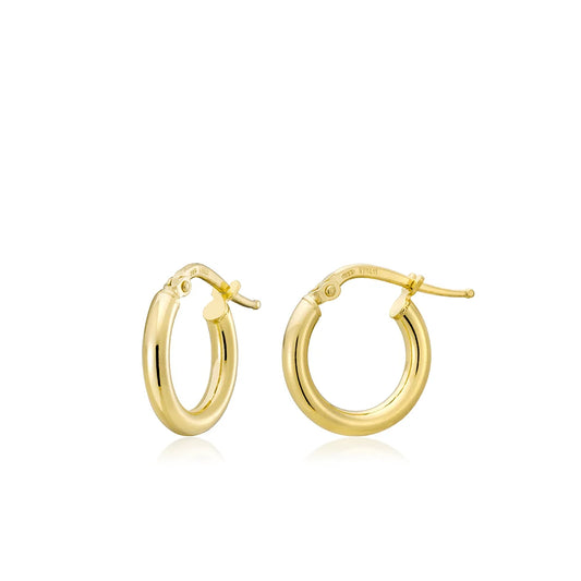 Miss Mimi Mini 2.5MM Tube Hoop Earrings