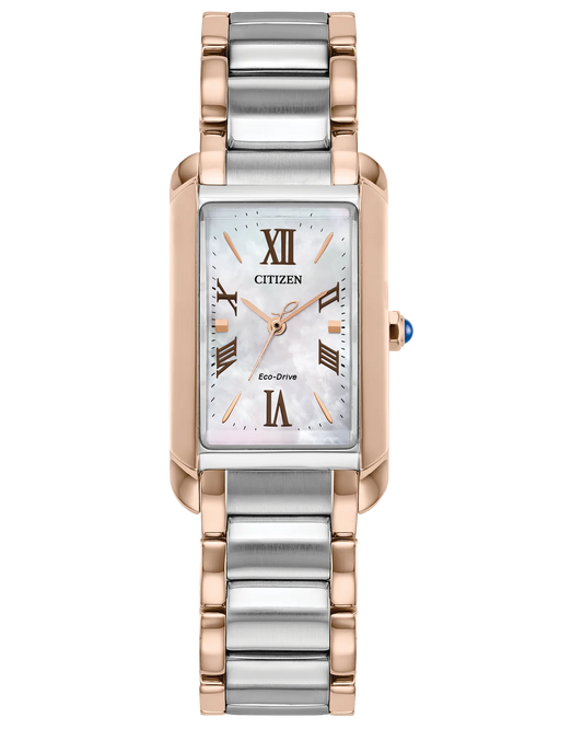 Citizen Eco Drive L Bianca Two Tone Ladies Watch
