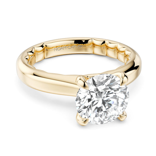 Noam Carver "Luna" Round Solitaire Engagement Ring