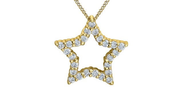 Diamond Star Necklace