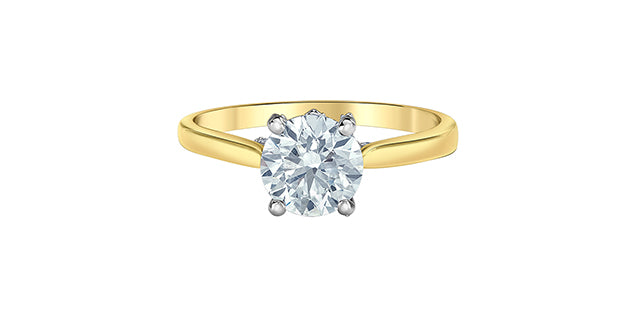 Round Brilliant Hidden Halo Trellis Lab Diamond Ring