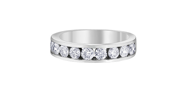 Channel Lab Grown Diamond Band