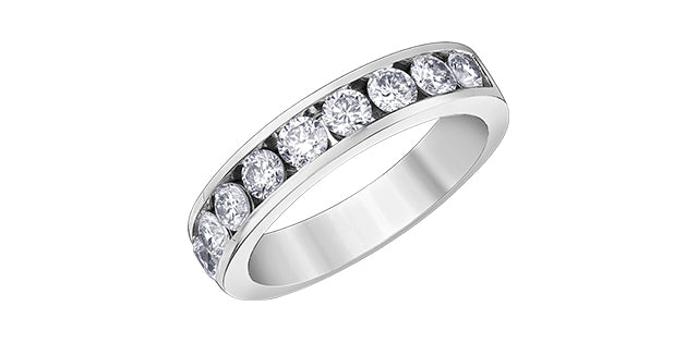 Channel Lab Grown Diamond Band