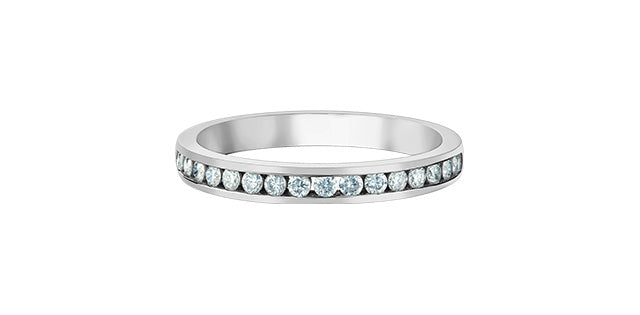 Channel Lab Grown Diamond Band