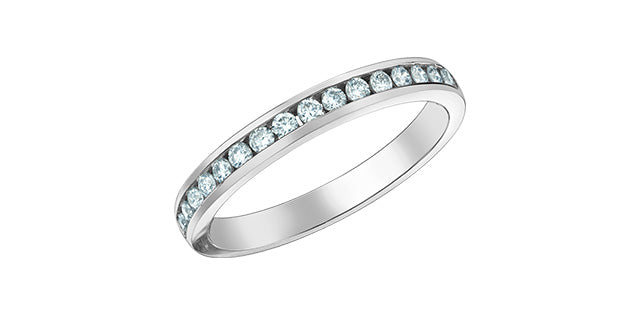 Channel Lab Grown Diamond Band