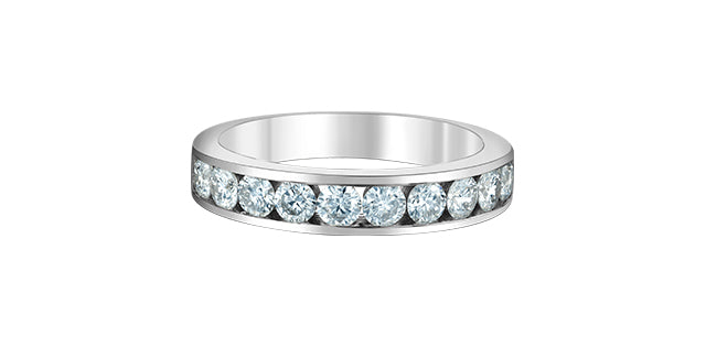 Channel Lab Grown Diamond Band