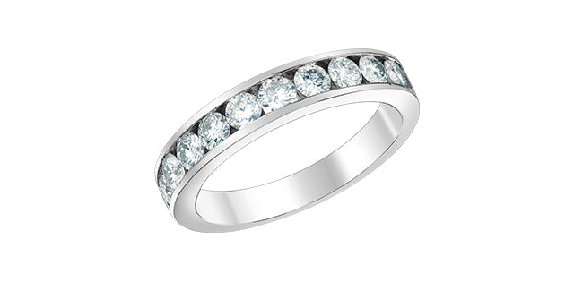 Channel Lab Grown Diamond Band