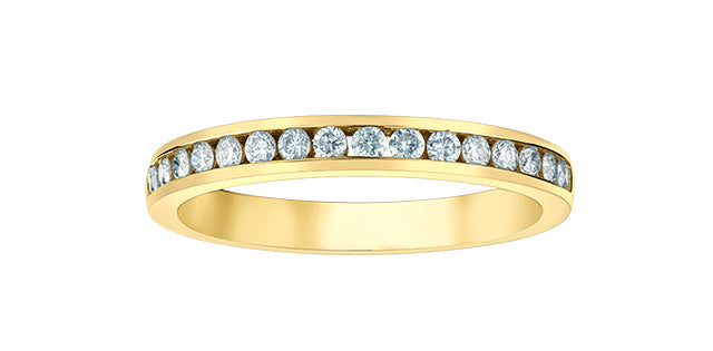Channel Lab Grown Diamond Band