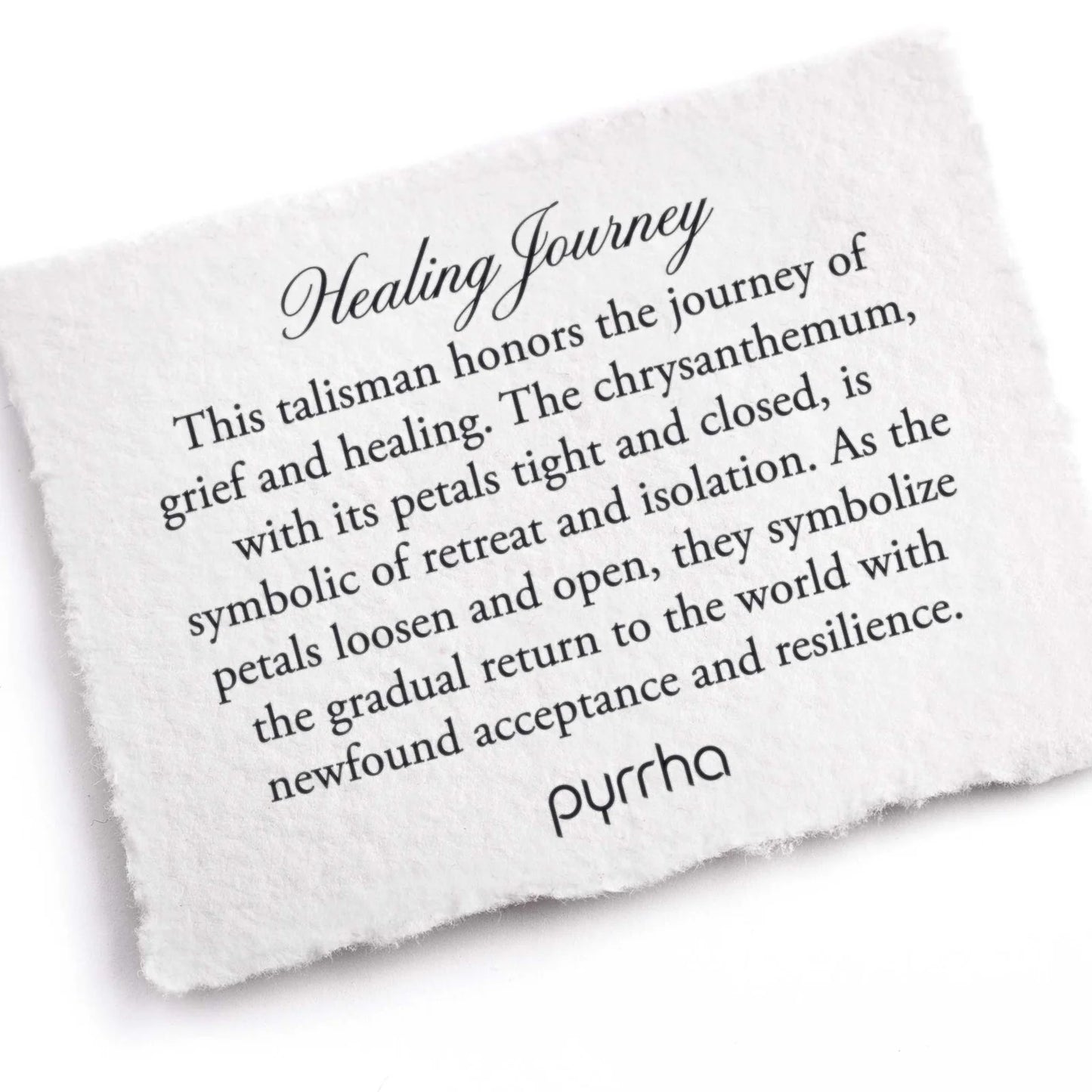 Pyrrha Healing Journey Talisman Necklace