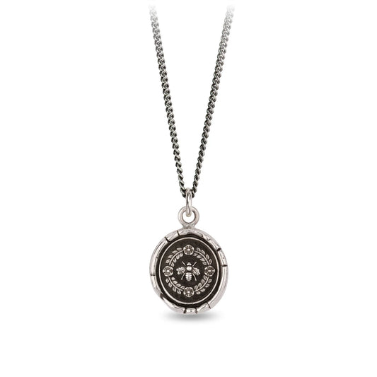 Pyrrha Honeybee Talisman Necklace