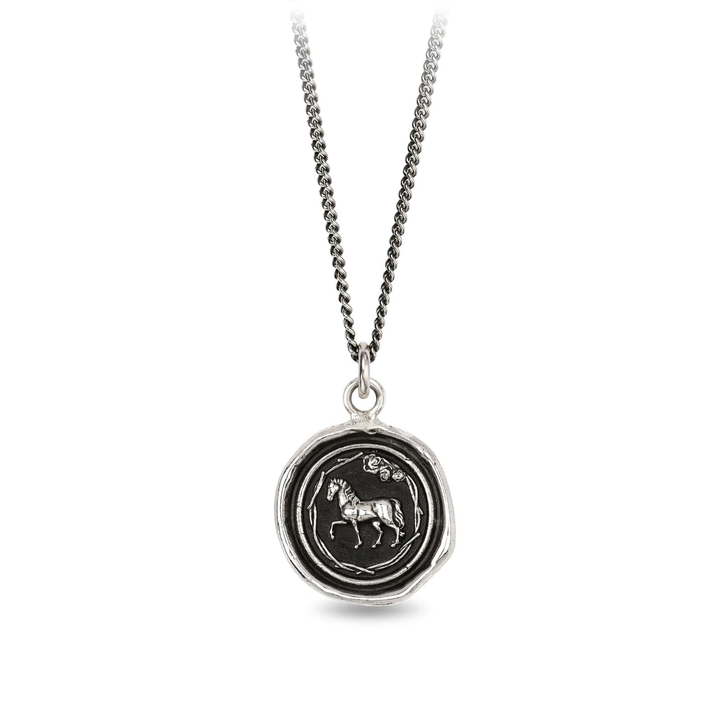Pyrrha Horse Talisman Necklace