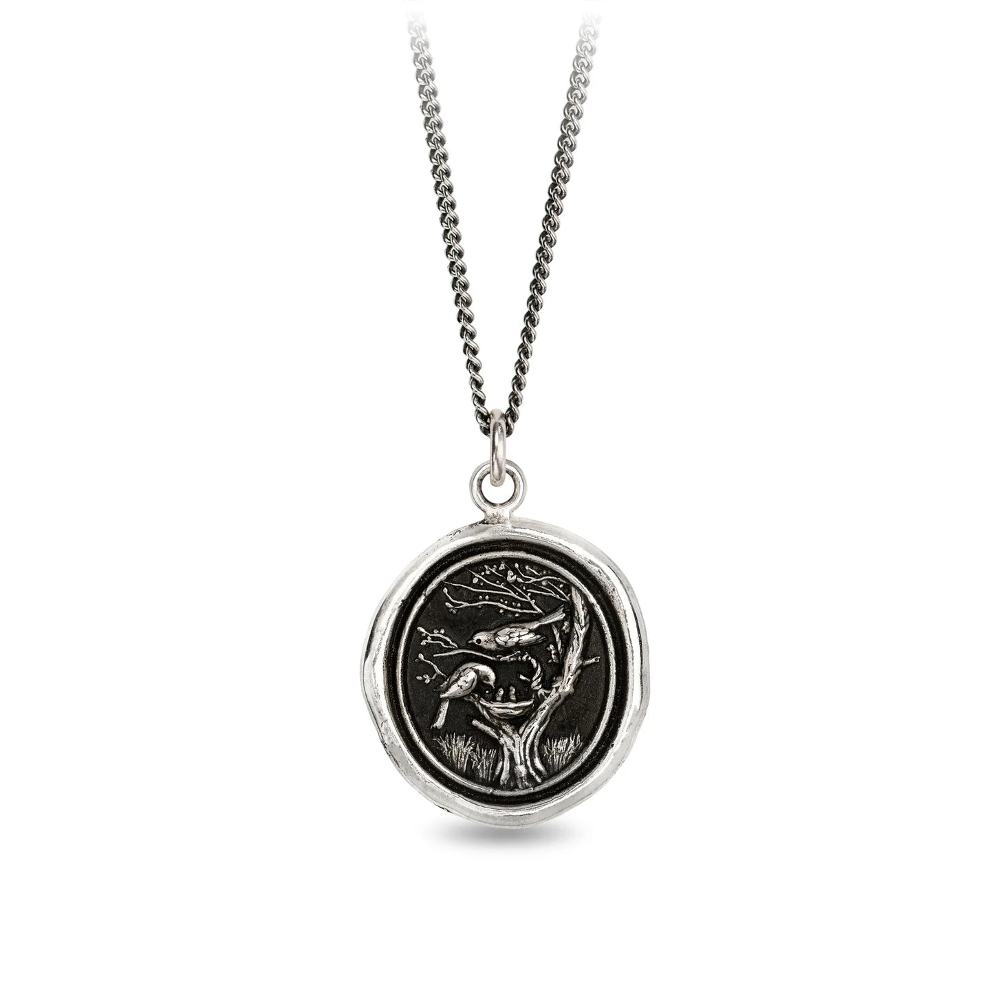 Pyrrha Love Makes A Home Talisman Necklace