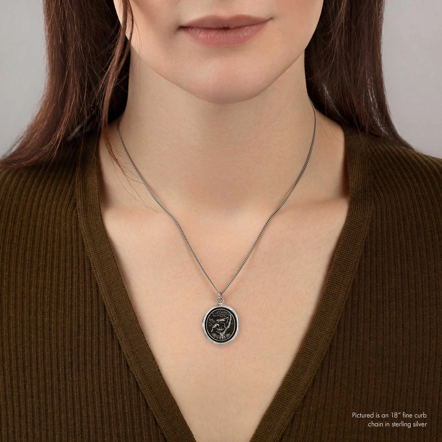 Pyrrha Love Makes A Home Talisman Necklace