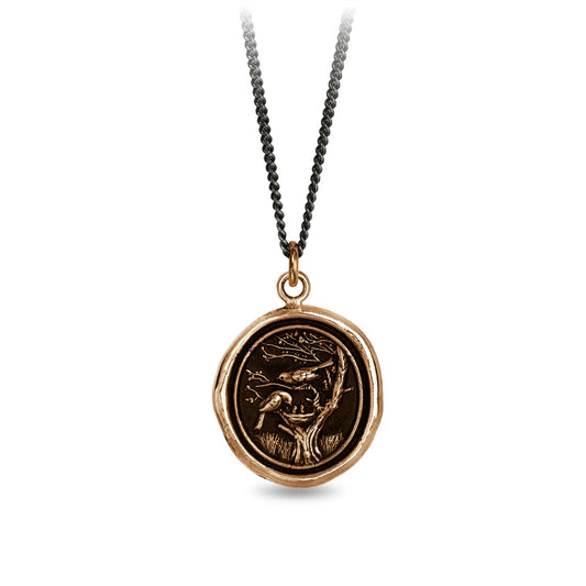 Pyrrha Love Makes A Home Talisman Necklace