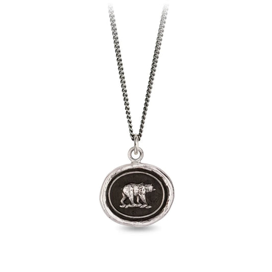 Pyrrha Mother Bear Talisman Necklace