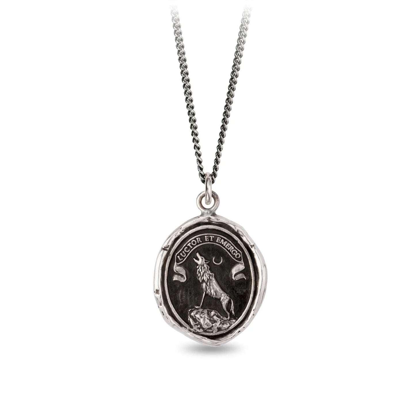Struggle and Emerge Pyrrha Talisman Necklace