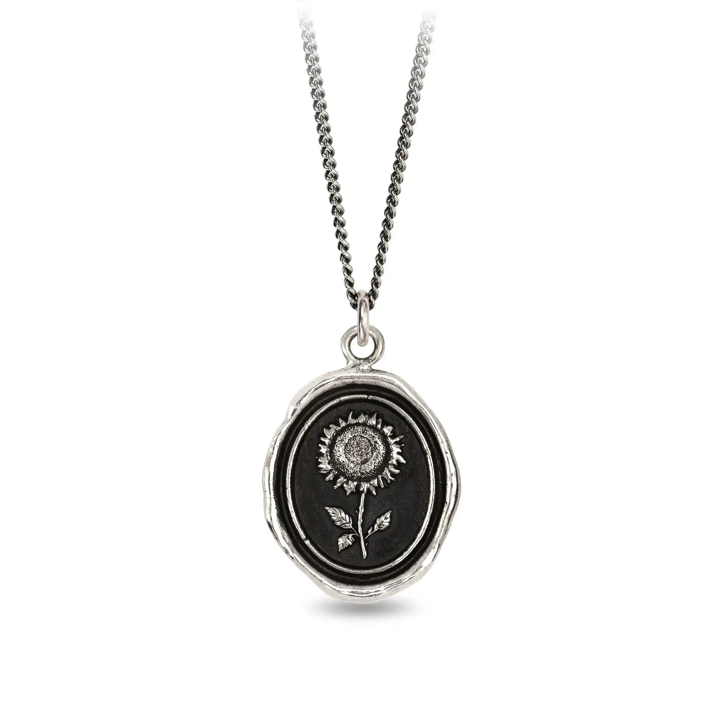 Pyrrha Sunflower Talisman Necklace