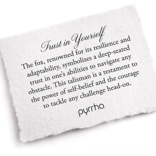 Pyrrha Trust In Yourself Talisman Necklace