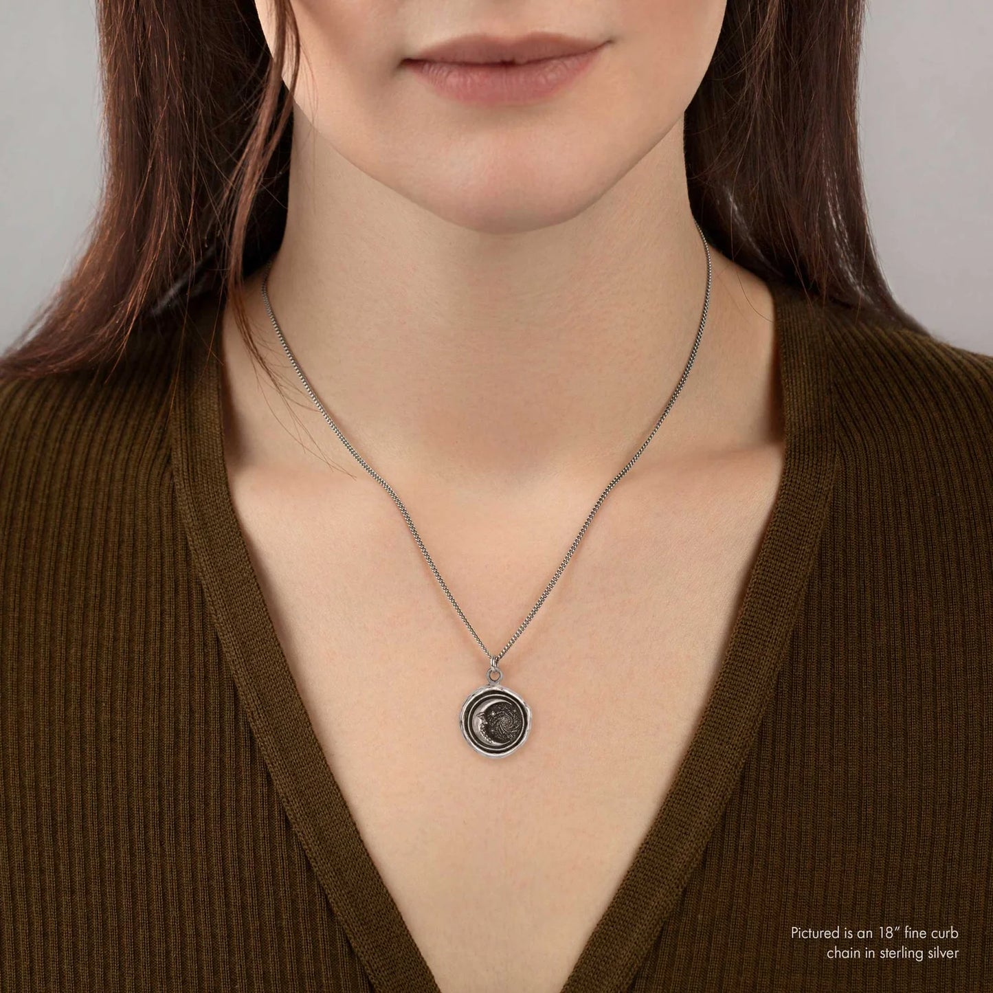 Pyrrha Trust The Universe Talisman Necklace
